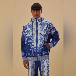 FARM RIO Flora Tapestry Windbreaker